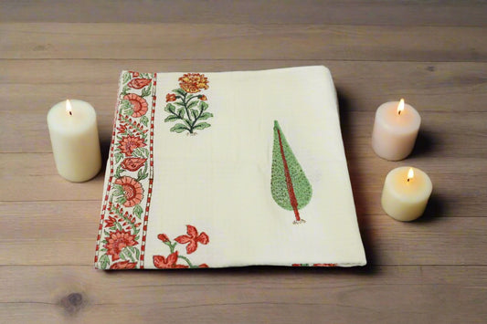 Peach Meadow Bath Towel