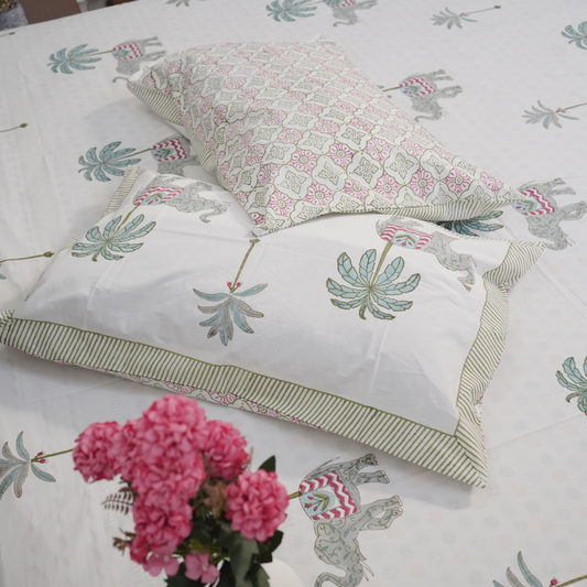 Elephant Print Bedsheet