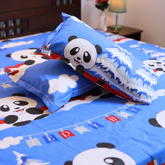 Cute Teddy Bear Bedsheet