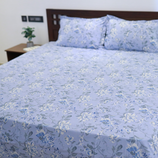 Lavender Flora Bedsheet