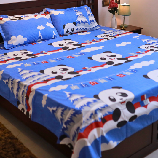 Cute Teddy Bear Bedsheet